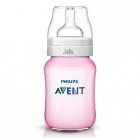 Biberón Personalizable Avent Rosa 260ml