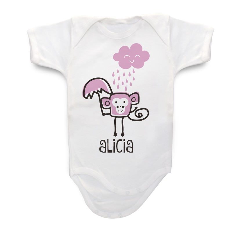 body cuello bebe personalizado - COMPRA AHORA en Mónica y María