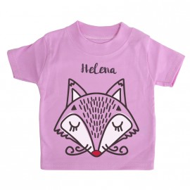 Camiseta Bebé Personalizada Fox