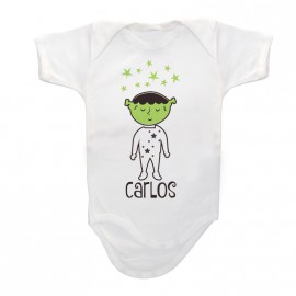Body Bebé Personalizado Baby-Frankenstein