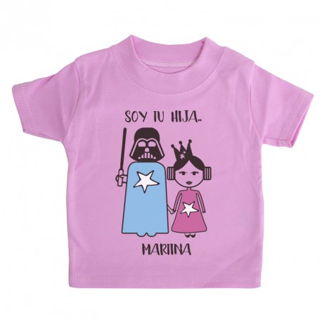 Camiseta Personalizada Darth y Leia