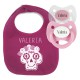 Pack Babero Personalizado Calavera Mexicana