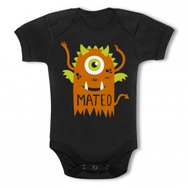 Body Personalizado Negro Modelo Monster