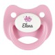 Chupete personalizado nube rosa
