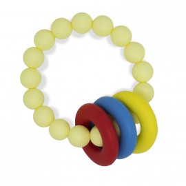 Pulsera de lactancia amarillo crema