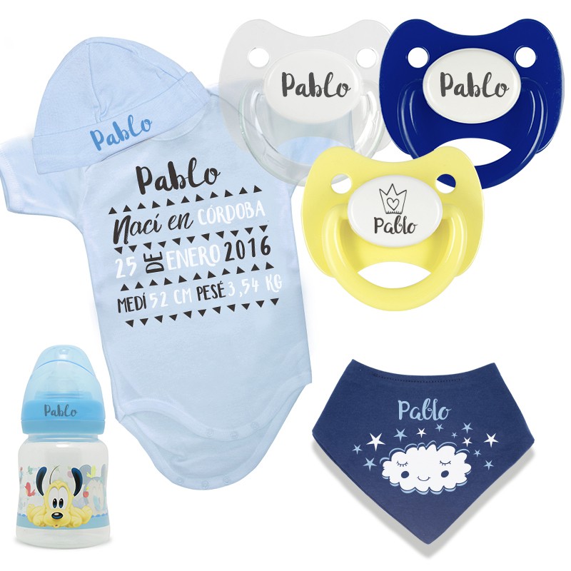 Pack Body Beb Recuerdo de Nacimiento