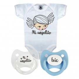 Pack body personalizado mi angelito celeste