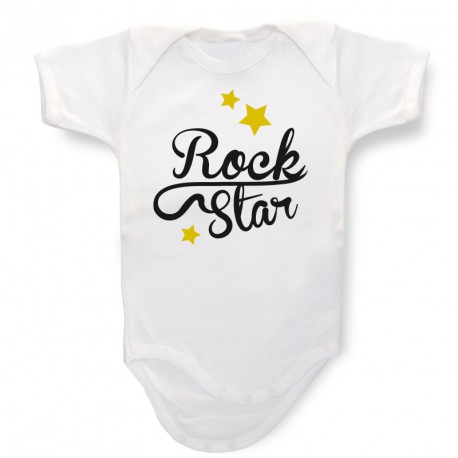 Body Bebé Personalizado RockStar