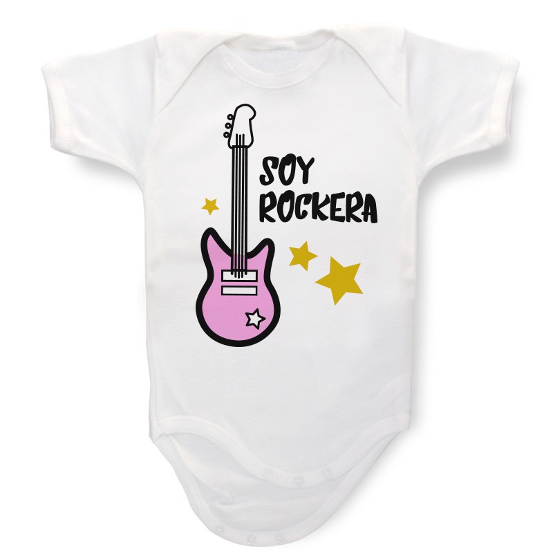 Bebé Personalizado Soy Rockero