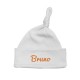 Gorrito Bebé personalizado blanco