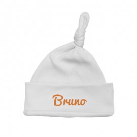 Gorro Bebé blanco personalizado