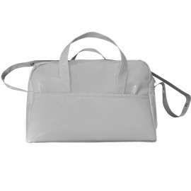 Bolso carrito charol gris