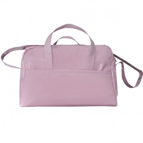 Bolso carrito charol rosa