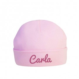 Gorro Bebé rosa personalizado