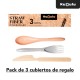 Cuencos Cocina Bambu Infantil