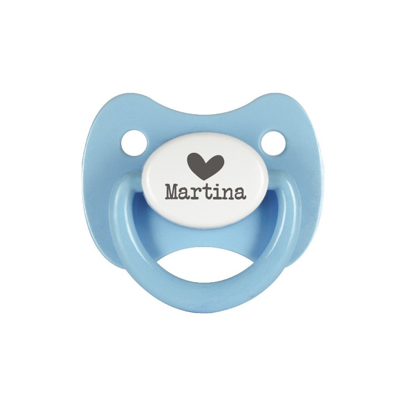 Kuxulu - Chupetes Personalizados para Bebes con Nombre - Tetina de Silicona  Libre de BPA con Caja para Regalo - Tetina 0/6 Meses Color Amarillo :  : Bebé